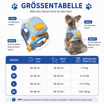 Hundegeschirr_mi Größentabelle 