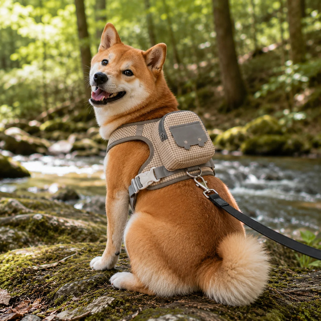 Hundegeschirr variantbild  braun