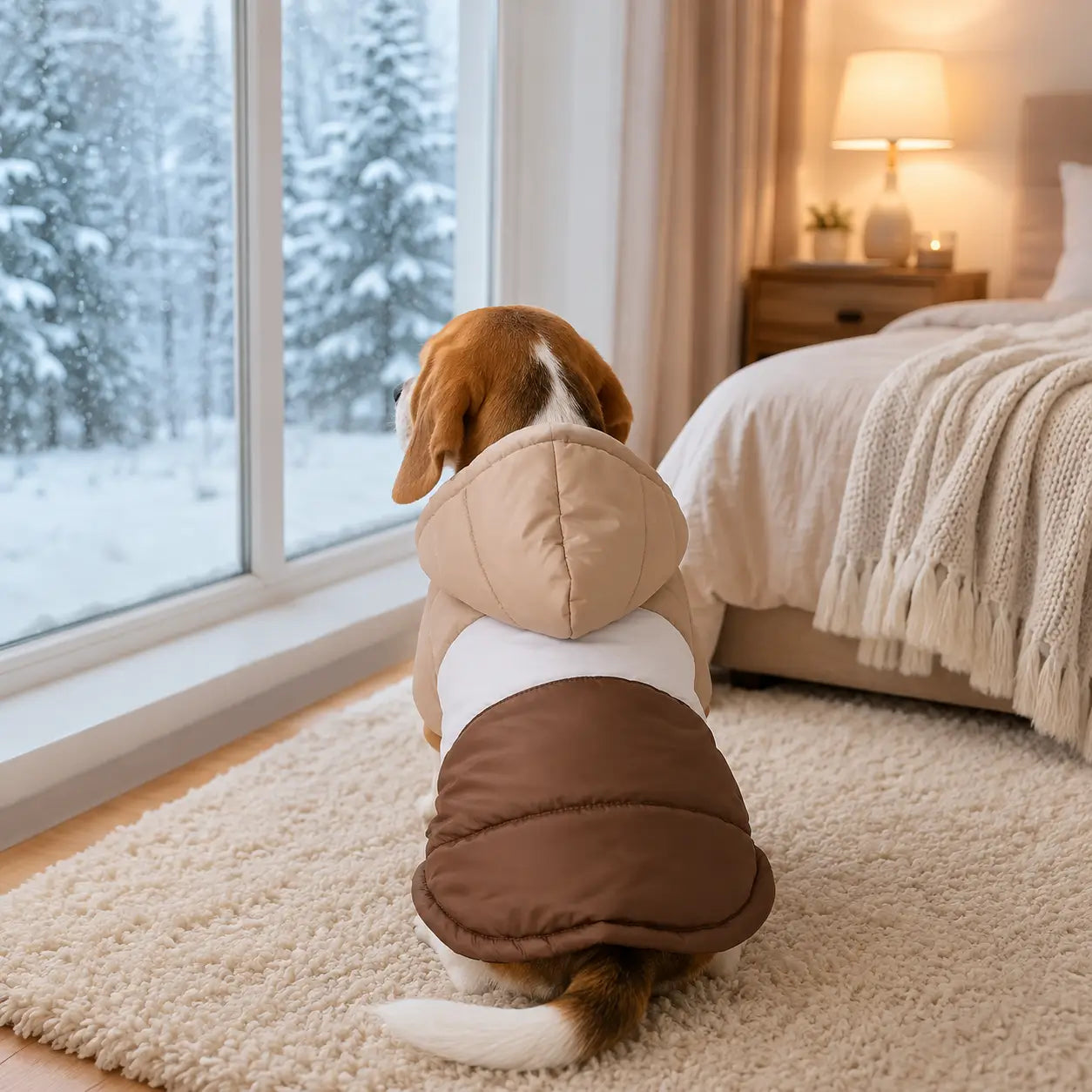 Hundejacke Winter Lifestyle-Bild