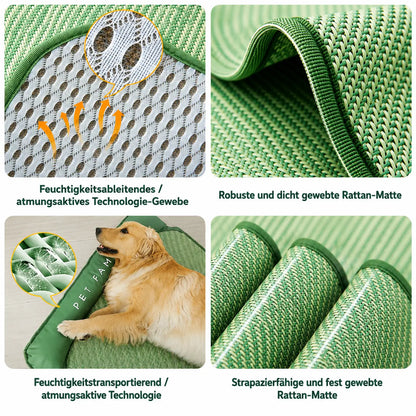 Kühlendes Hundebett  Materialdetails 
