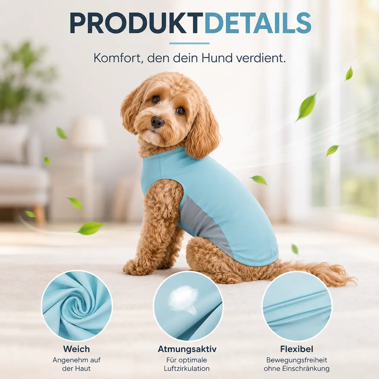 Hundekuhlshirt Produktmerkmale 