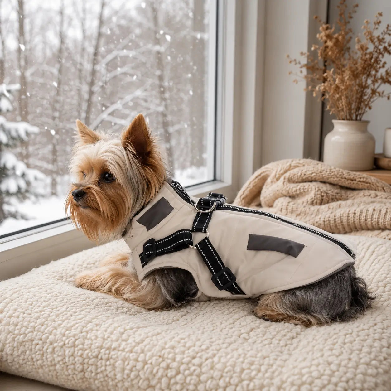 Hundemantel Winter Lifestyle-Bild