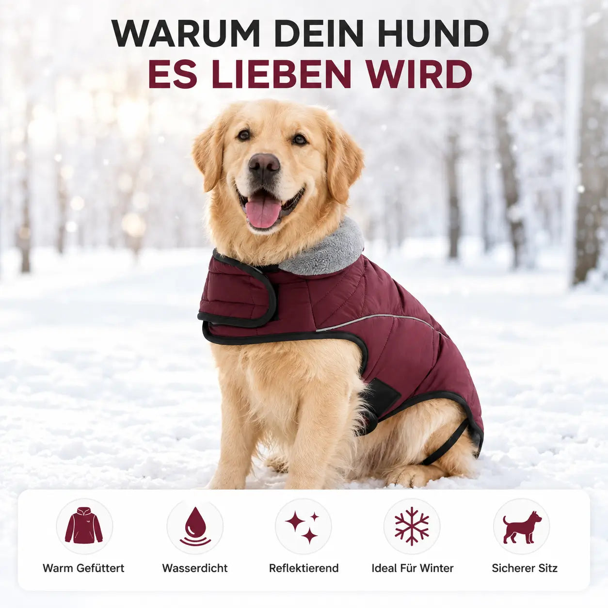 Hundemantel  Vorteile