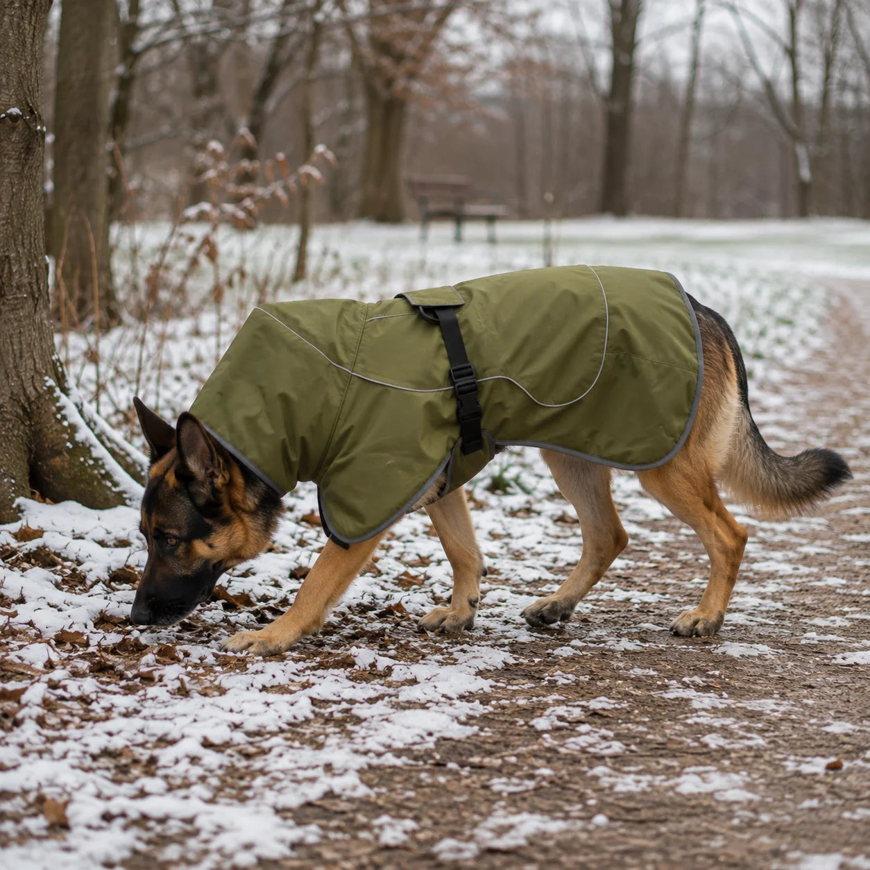 Hundemantel_Winter Lifestyle-Bild