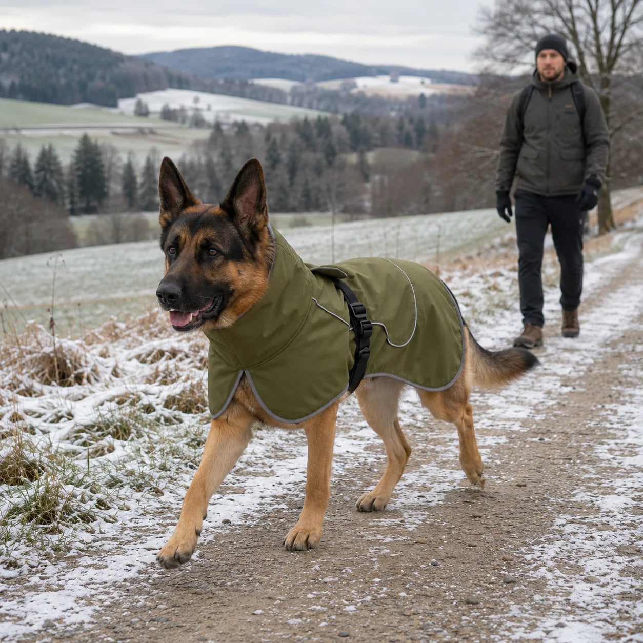 Hundemantel_Winter Lifestyle-Bild