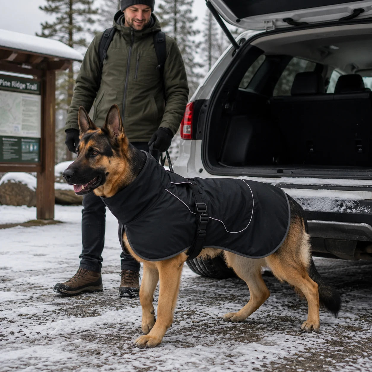 Hundemantel_Winter Lifestyle-Bild