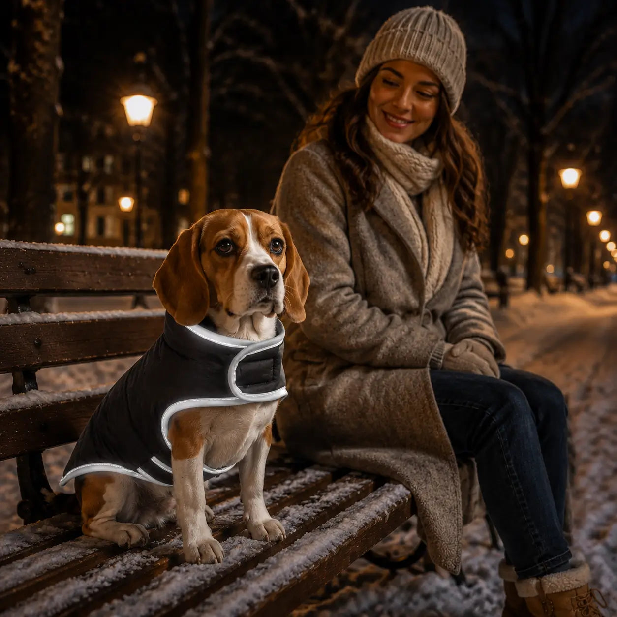 Hundemantel Winter Lifestyle-Bild 