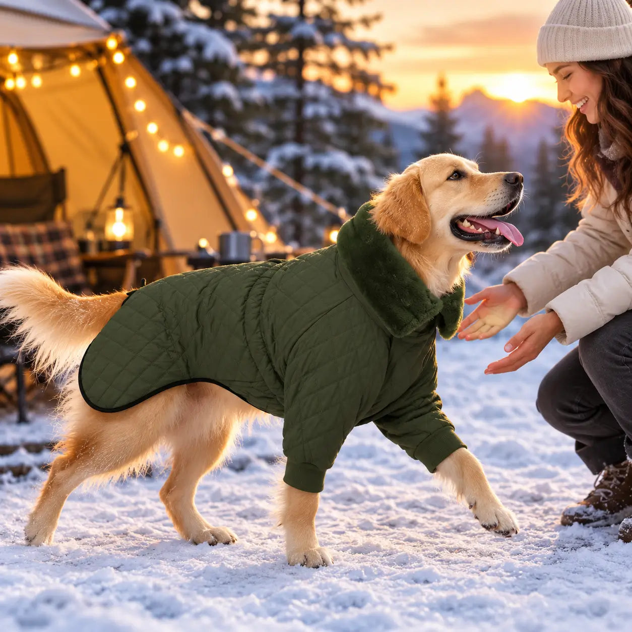 Hundemantel Lifestyle-Bild