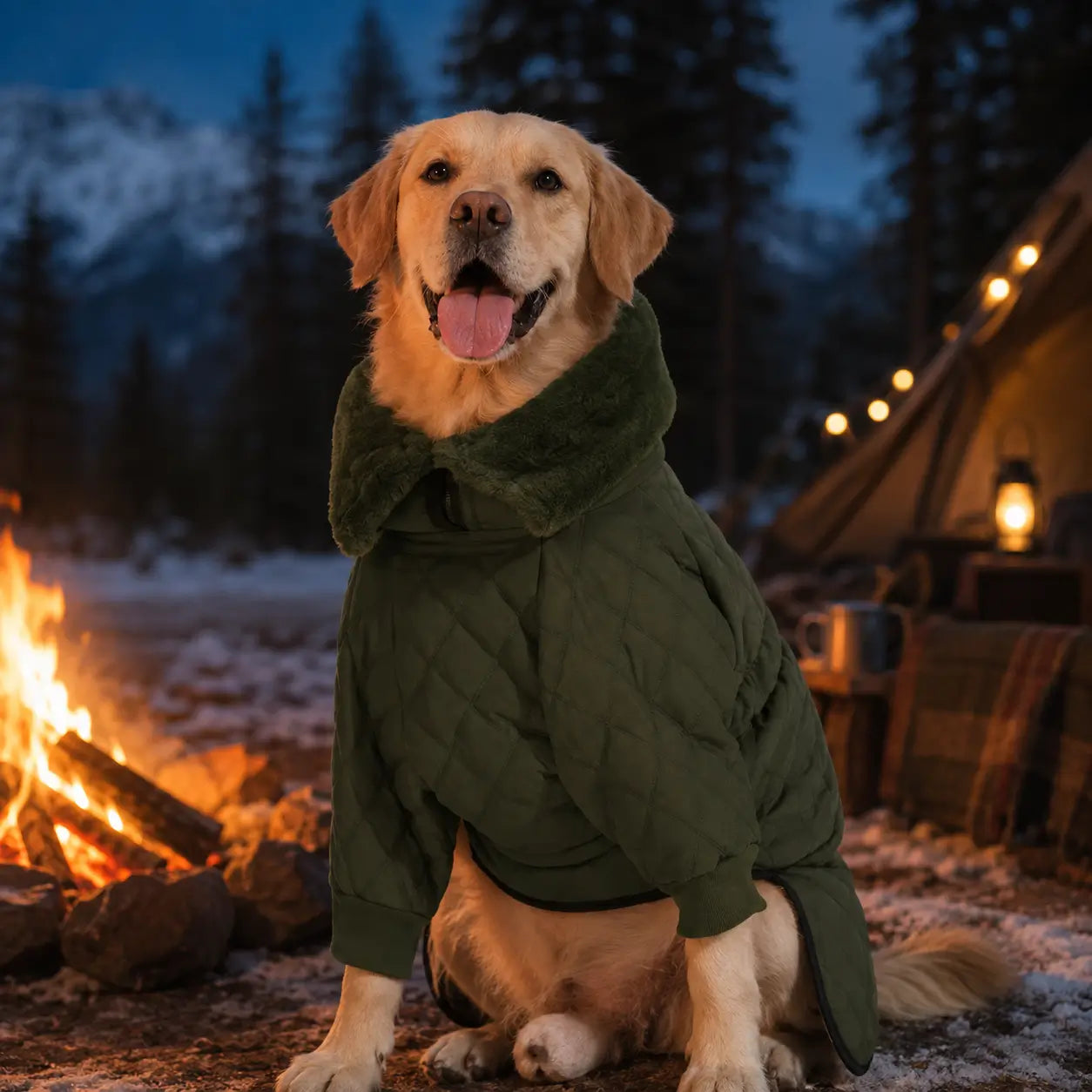 Hundemantel Lifestyle-Bild