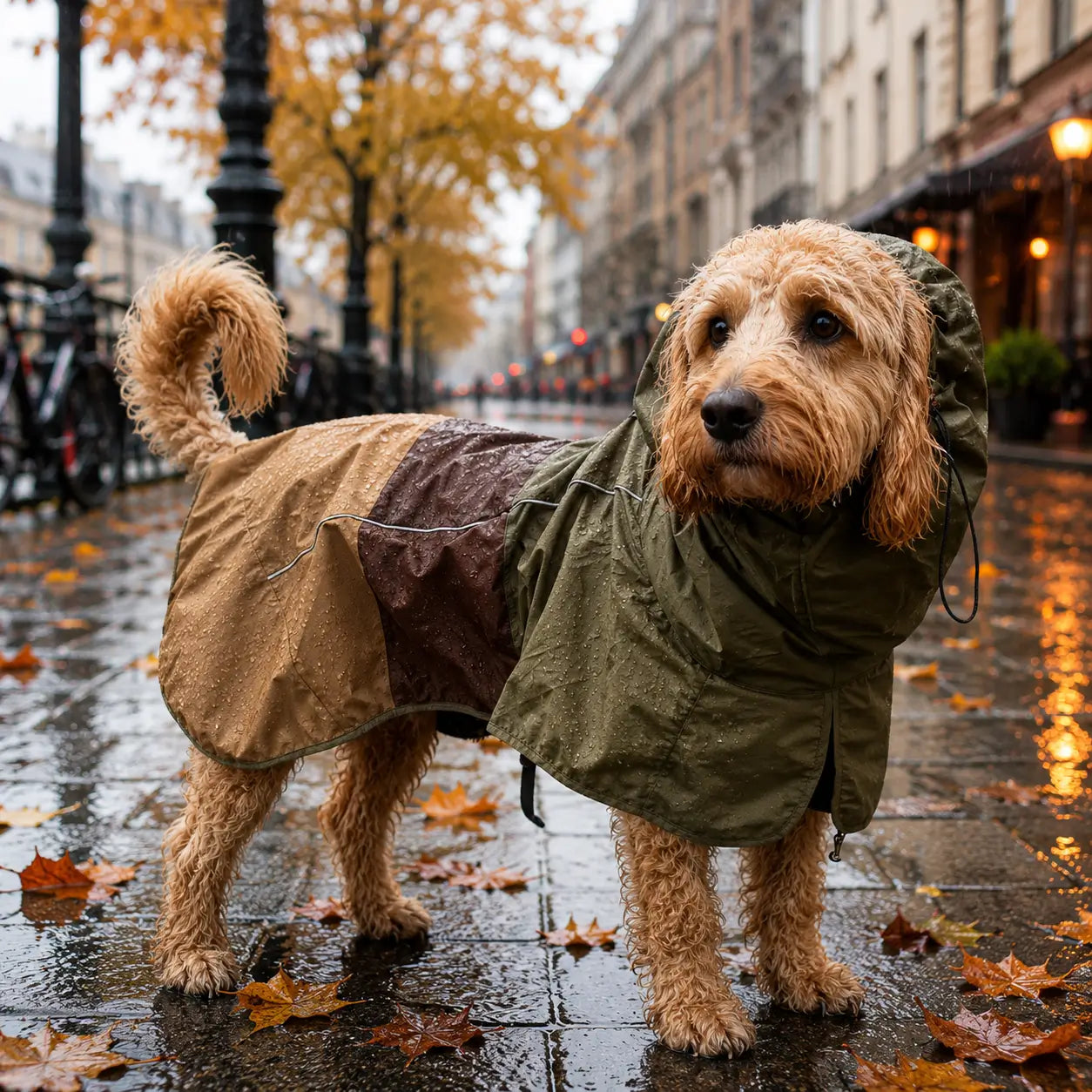 Hundemantel wasserdicht Lifestyle-Bild