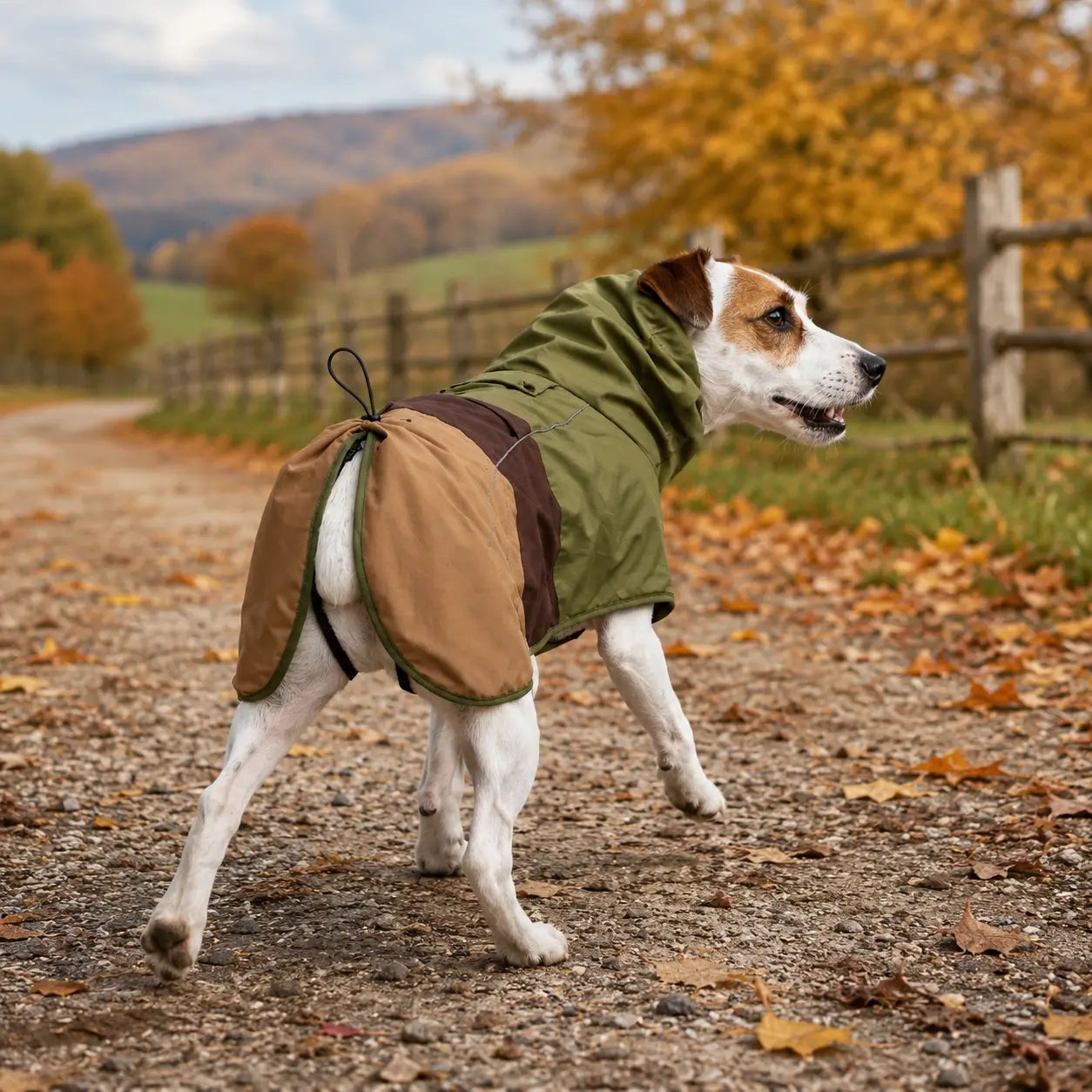 Hundemantel wasserdicht Lifestyle-Bild