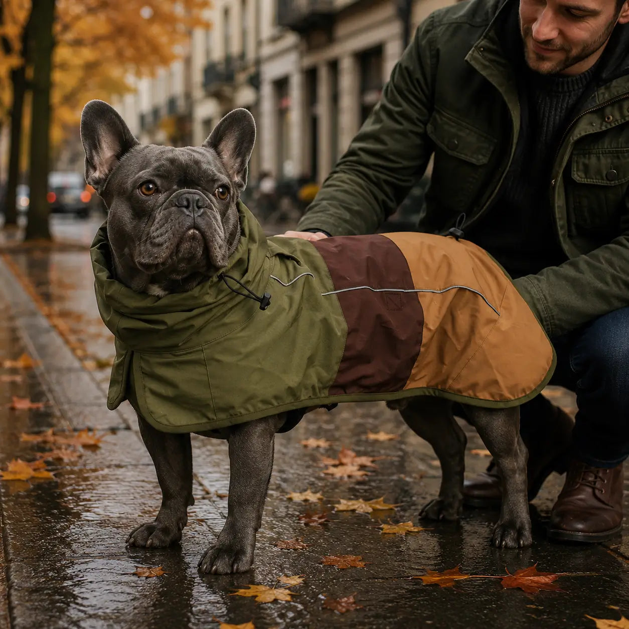 Hundemantel wasserdicht Lifestyle-Bild