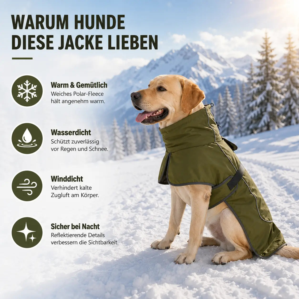 Hundemantel wasserdicht Vorteile