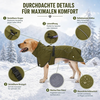 Hundemantel wasserdicht Produktmerkmale