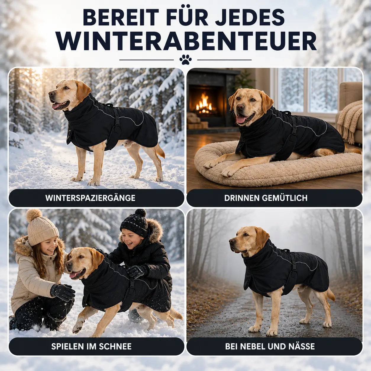 Hundemantel wasserdicht Anwendungsszenarien