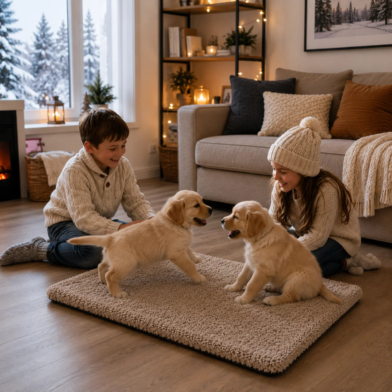 Hundematte_Winter_ Lifestyle-Bild 