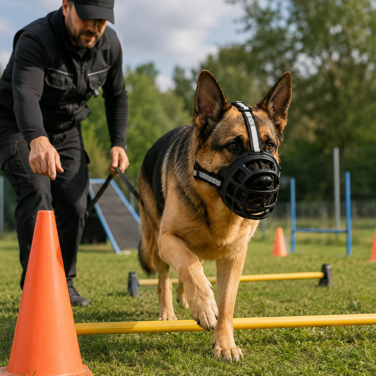 Hundemaulkorb_Atmungsaktiv Anwendungsszenarien 