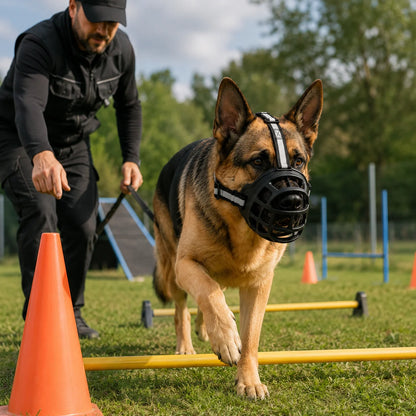 Hundemaulkorb_Atmungsaktiv Anwendungsszenarien 