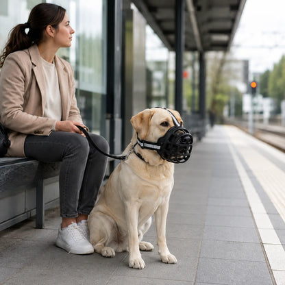 Hundemaulkorb_Atmungsaktiv Anwendungsszenarien 