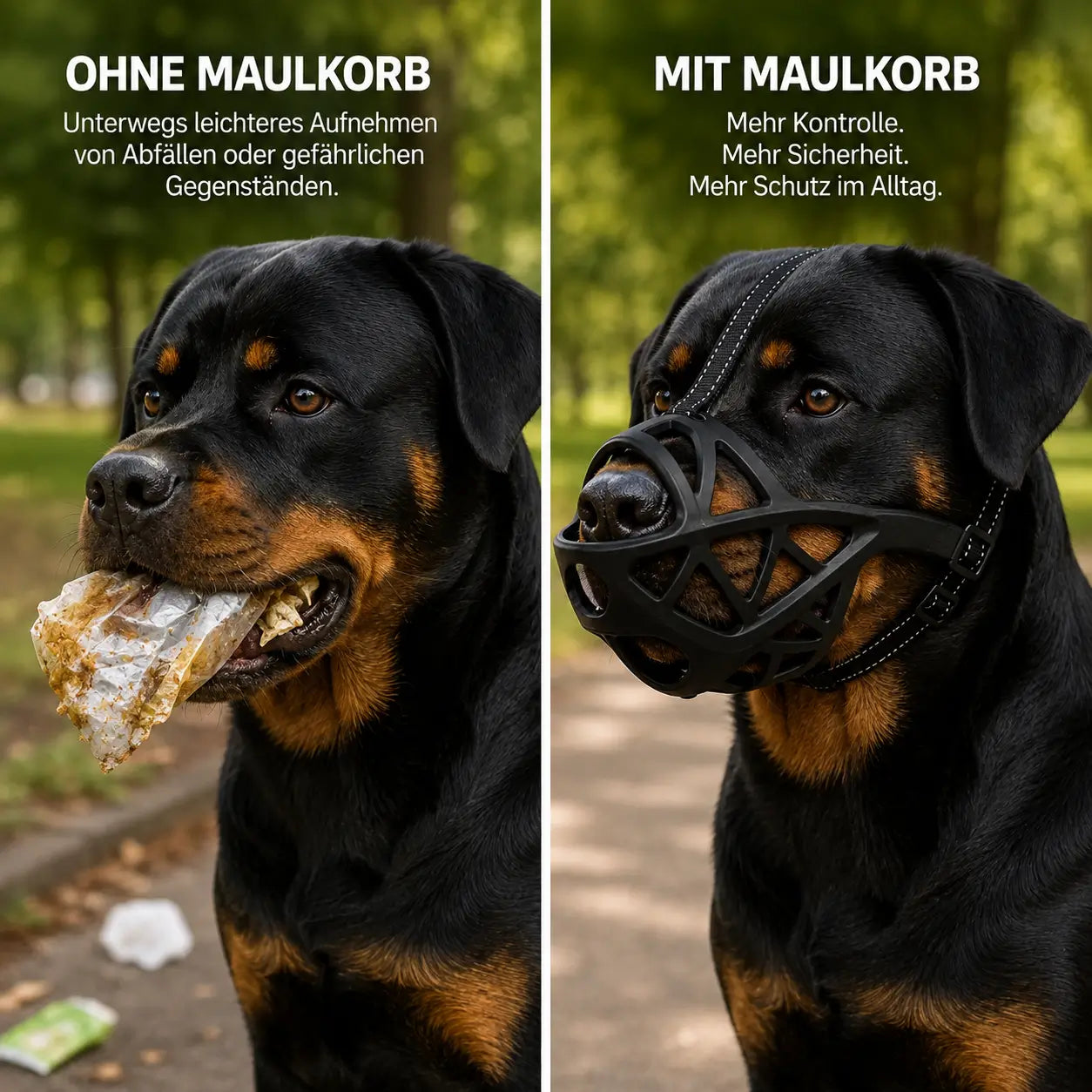 Hundemaulkorb Problem & Lösung