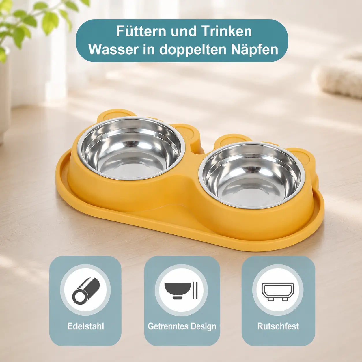 Hundenapf Funktionsübersicht 