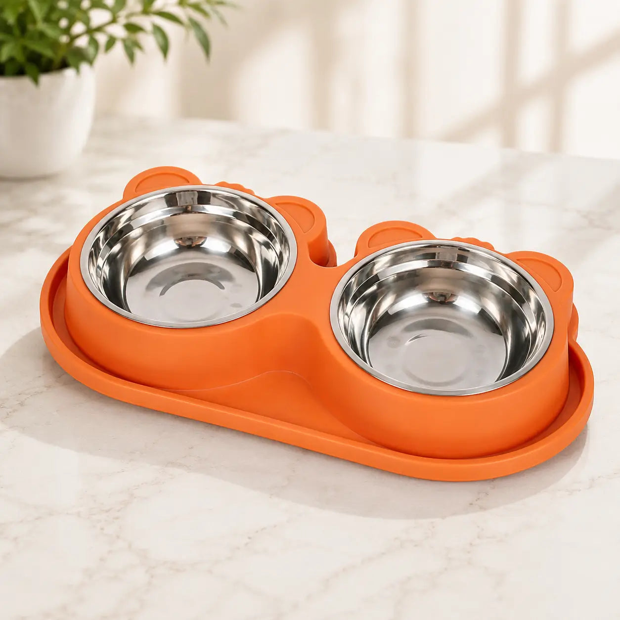 Hundenapf Orange