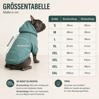 Hundepullover Winter | Warmer Fleece-Overall für Hunde