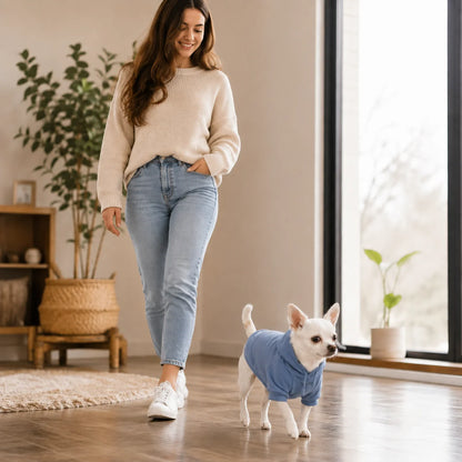 Hundepullover Winter | Warmer Fleece-Overall für Hunde