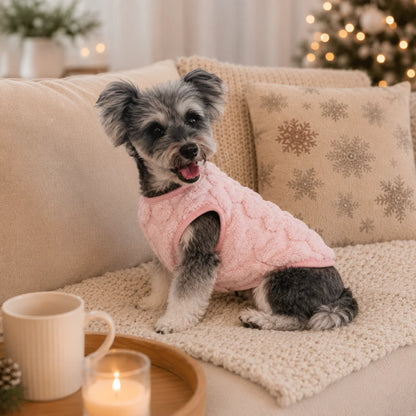 Hundemantel Winter | Warmer Fleece-Hundepullover für kleine Hunde