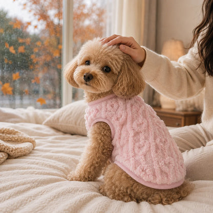 Hundemantel Winter | Warmer Fleece-Hundepullover für kleine Hunde