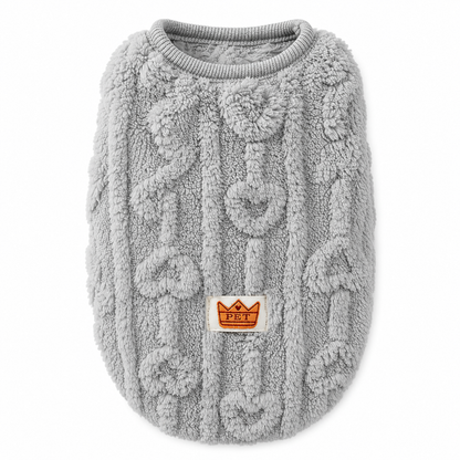 Hundemantel Winter | Warmer Fleece-Hundepullover für kleine Hunde