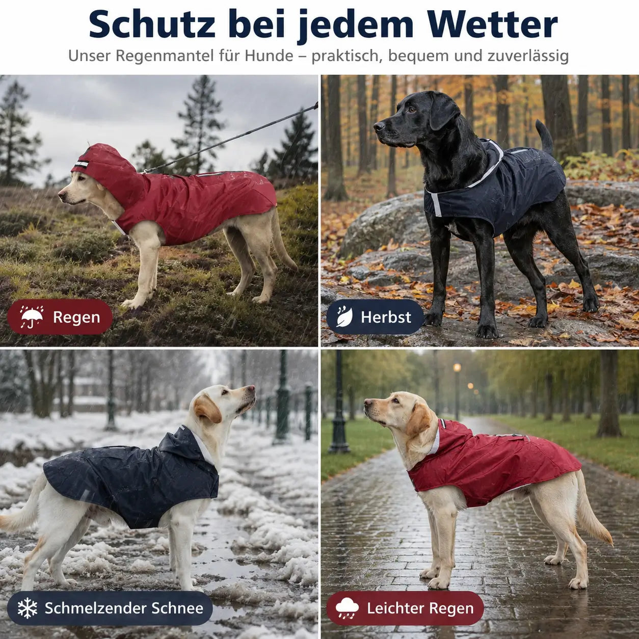 Hunderegenmantel Anwendungsszenarien 