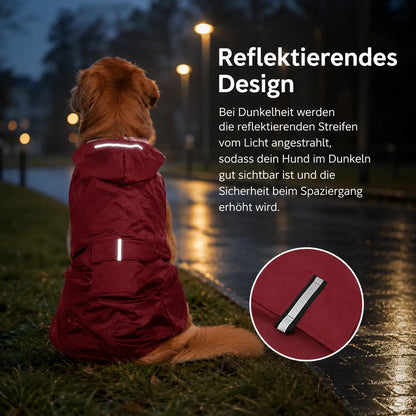 Hunderegenmantel reflektierendes