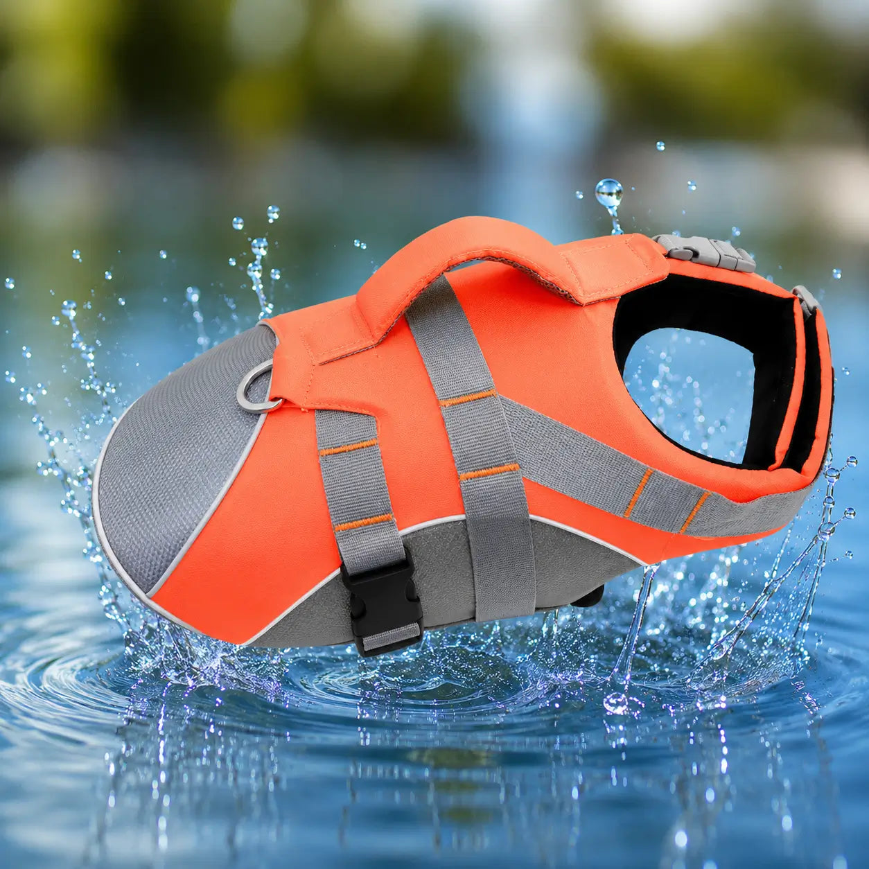 Hundeschwimmweste Orange