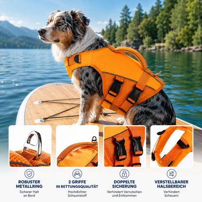 Hundeschwimmweste Detailaufnahme 