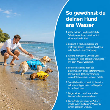 Hundeschwimmweste Vorteile 