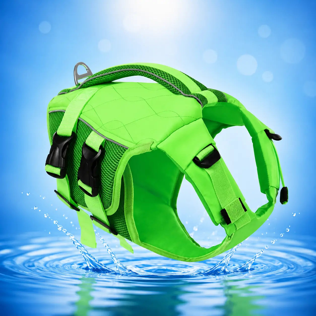 Hundeschwimmweste Variantenbild Grün