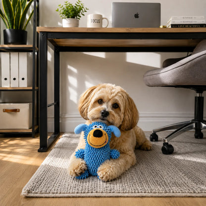 Hundespielzeug Plüsch | Quietschendes Kauspielzeug zur Beschäftigung