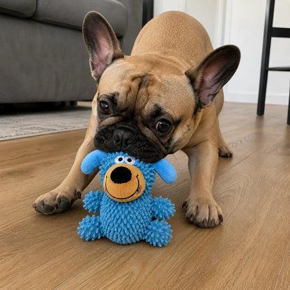 Hundespielzeug Plüsch | Quietschendes Kauspielzeug zur Beschäftigung