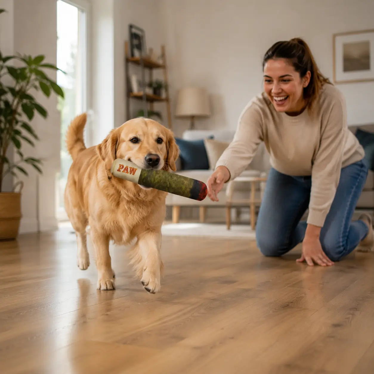 Hundespielzeug Zigarre Lifestyle-Bild 