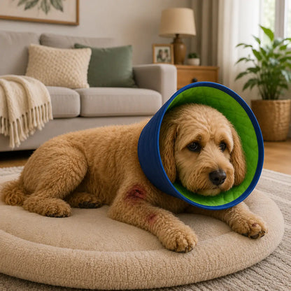Hundetragehilfe mit Griff | Inklusive gratis Schutzkragen für Hunde & Katzen