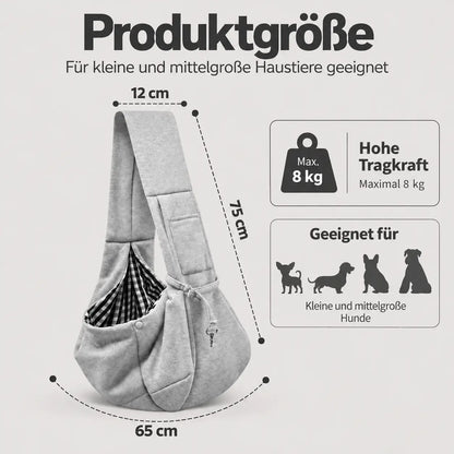 Hundetragetasche Produktgröße