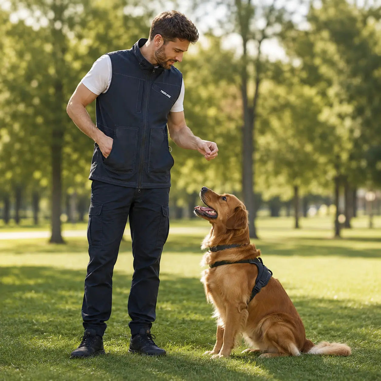 Hundetrainer_Weste  Außenbereich 