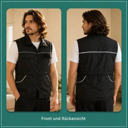 Hundetrainer Weste mit Taschen – Leichte Outdoor Trainingsweste