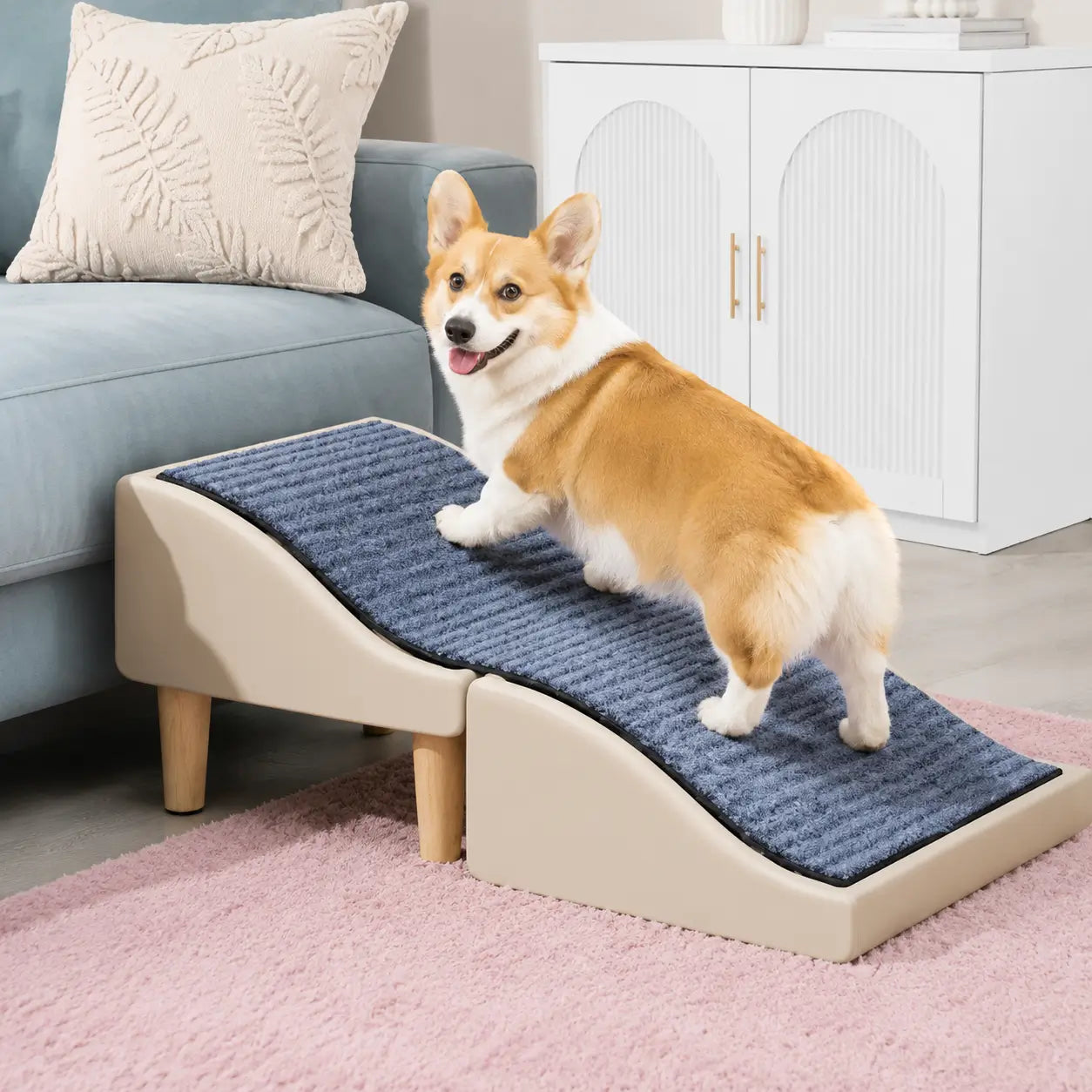 Hundetreppe faltbar Lifestyle-Bild