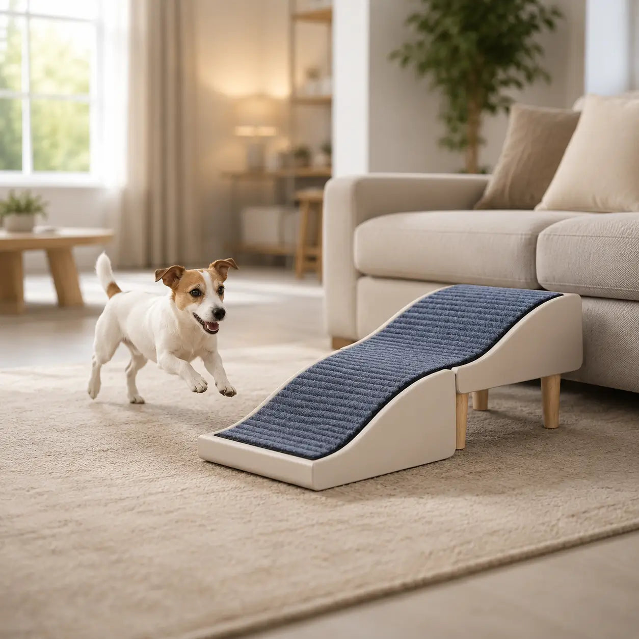 Hundetreppe faltbar Lifestyle-Bild