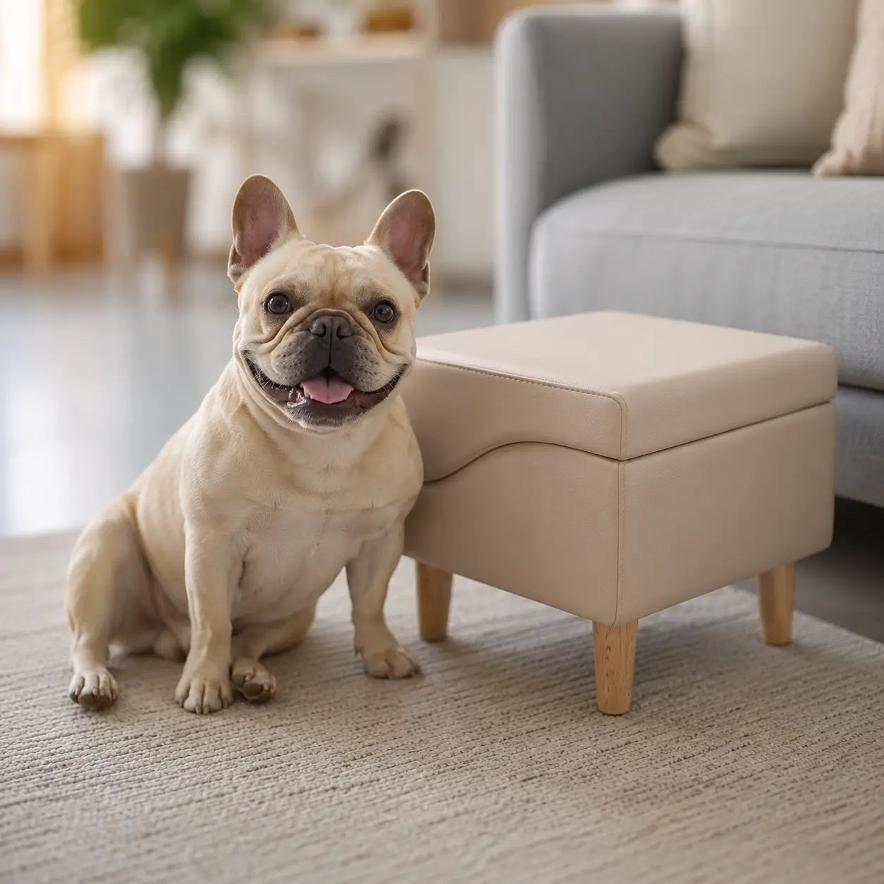 Hundetreppe faltbar Lifestyle-Bild