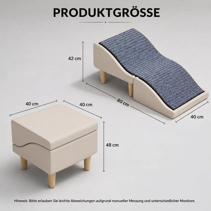 Hundetreppe faltbar Produktgröße