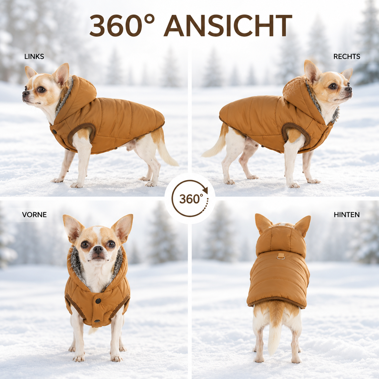 Hundewinterjacke 360