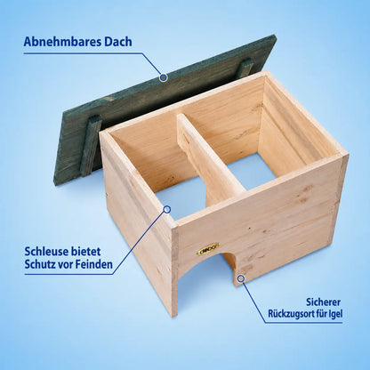 Igelhaus Materialdetails 